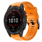 For Garmin Fenix 7 Solar / Orange