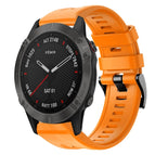For Garmin Fenix 6 Sapphire GPS / Orange