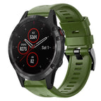 For Garmin Fenix 5 plus / Army Green