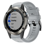 For Garmin Quatix 5 Sapphire / Grey