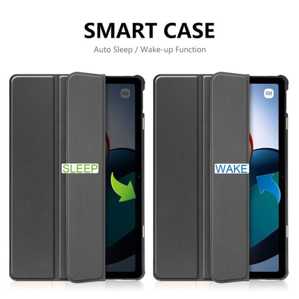 For Xiaomi Redmi Pad 10.61 inch ENKAY Tri-fold Custer Texture Leather Stand Smart Case, For Xiaomi Redmi Pad 10.61 inch