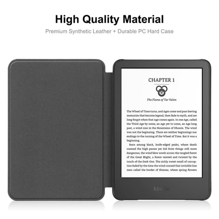 For Amazon Kindle 2022 Gen11 ENKAY Custer Texture Leather Smart Case