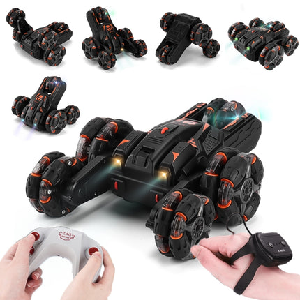 MoFun Five-wheeled Stunt Car 360-degree Swing Arm 2.4G Multifunctional RC Car, Single control, Double control