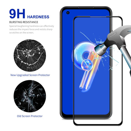 For Asus Zenfone 9 ENKAY Full Glue 0.26mm 9H 2.5D Tempered Glass Full Film, 1 PCS, 2pcs, 5pcs, 10pcs