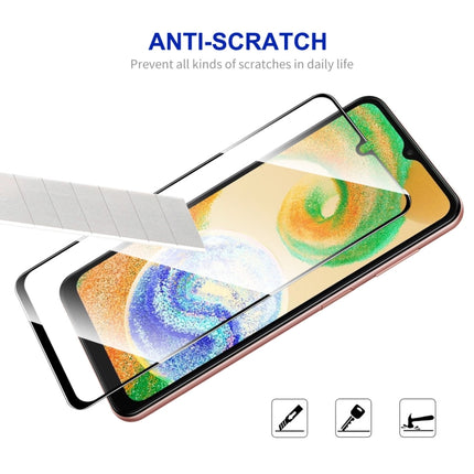 For Samsung Galaxy A04 / A04s ENKAY Full Glue 0.26mm 9H 2.5D Tempered Glass Full Film, 1 PCS, 2pcs, 5pcs, 10pcs