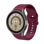 For Samsung Galaxy Watch 5 / 5 Pro / Wine Red