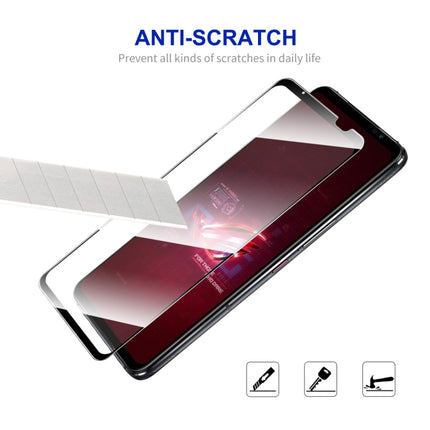 For Asus Rog Phone 6 / 6D / 6 Pro ENKAY Full Glue 0.26mm 9H 2.5D Tempered Glass Full Film, 1 PCS, 2pcs, 5pcs, 10pcs