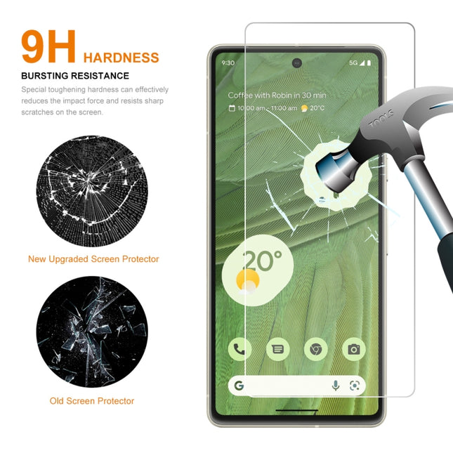 For Google Pixel 7 ENKAY 0.26mm 9H 2.5D Tempered Glass Full Film, For Google Pixel 7(1pc), For Google Pixel 7(2pcs), For Google Pixel 7(5pcs), For Google Pixel 7(10pcs)