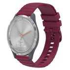 For Garmin Vivomove 3S / Wine Red