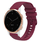 For Garmin Vivoactive 4S / Wine Red