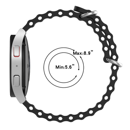 Ocean Style Solid Color Silicone Watch Band, For Amazfit GTR 4 22mm