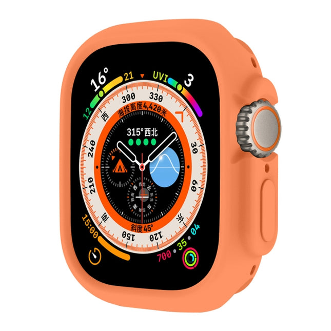 For Apple Watch Ultra 3 / 2 / 1 49mm ENKAY Solid Color Protective Soft TPU Frame Case