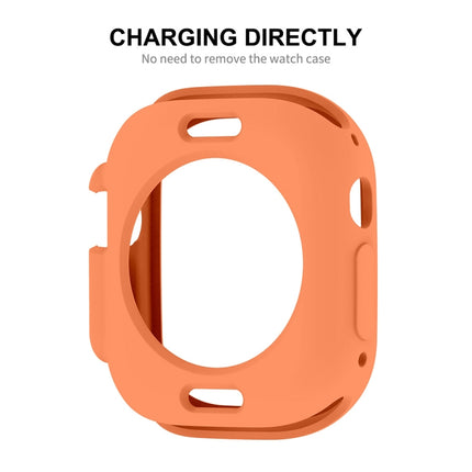 For Apple Watch Ultra 3 / 2 / 1 49mm ENKAY Solid Color Protective Soft TPU Frame Case