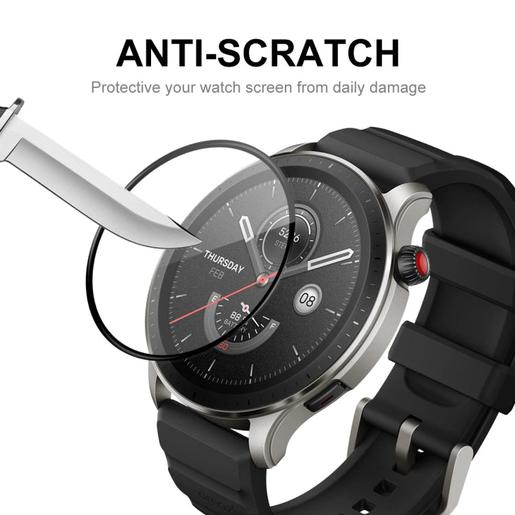 For Amazfit GTR 4 ENKAY 3D Full Coverage Soft PC Edge + PMMA HD Screen Protector Film, 1pcs, 2pcs, 5pcs, 10pcs