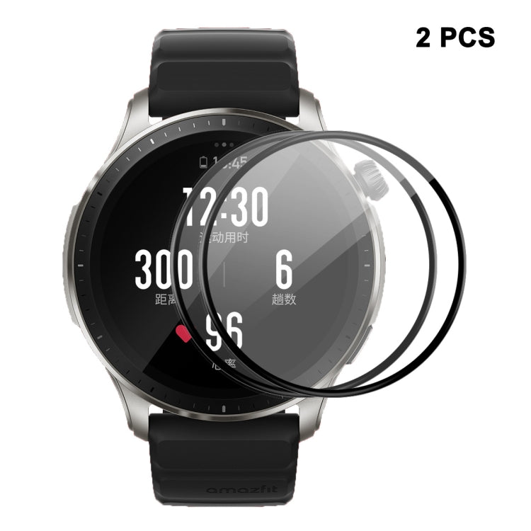 For Amazfit GTR 4 ENKAY 3D Full Coverage Soft PC Edge + PMMA HD Screen Protector Film, 1pcs, 2pcs, 5pcs, 10pcs
