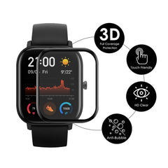 For Amazfit GTS 4 ENKAY 3D Full Coverage Soft PC Edge + PMMA HD Screen Protector Film, 1pcs, 2pcs, 5pcs, 10pcs