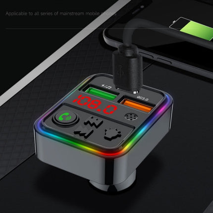 PDF18 Mobile Phone Charger Adapter USB+Type-C PD25W QC3.0 Car Phone Adapter Cigarette Lighter