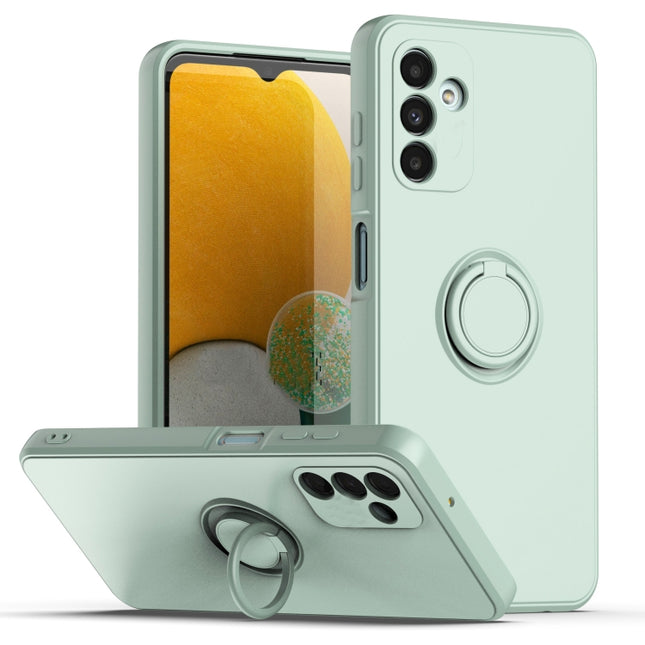 Ring Kickstand Silicone Phone Case, For Samsung Galaxy A14 5G