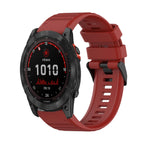 For Garmin Fenix 7X Solar / Red