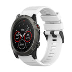 For Garmin Fenix 5X Sapphire / White