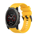 For Garmin Fenix 5X Sapphire / Yellow