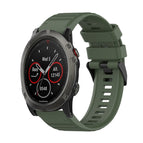 For Garmin Fenix 5X Sapphire / Army Green