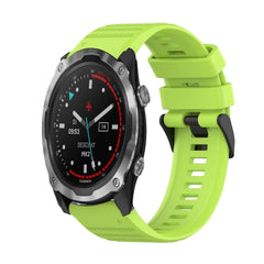 26mm Horizontal Texture Silicone Watch Band with Removal Tool, For Garmin Descent MK 2, For Garmin Descent MK 2i