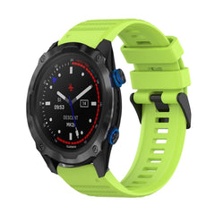 26mm Horizontal Texture Silicone Watch Band with Removal Tool, For Garmin Descent MK 2, For Garmin Descent MK 2i