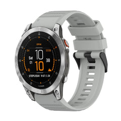 22mm Horizontal Texture Silicone Watch Band with Removal Tool, For Garmin Epix Gen 2, For Garmin Approach S62, For Garmin Fenix 6 GPS