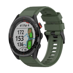 22mm Horizontal Texture Silicone Watch Band with Removal Tool, For Garmin Epix Gen 2, For Garmin Approach S62, For Garmin Fenix 6 GPS