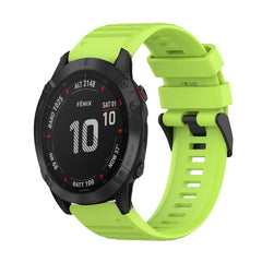 22mm Horizontal Texture Silicone Watch Band with Removal Tool, For Garmin Epix Gen 2, For Garmin Approach S62, For Garmin Fenix 6 GPS