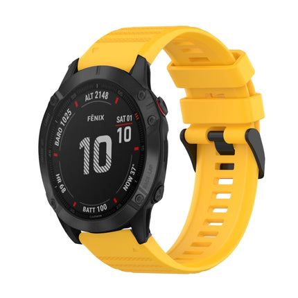 22mm Horizontal Texture Silicone Watch Band with Removal Tool, For Garmin Epix Gen 2, For Garmin Approach S62, For Garmin Fenix 6 GPS