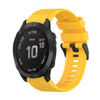 For Garmin Fenix 6 GPS / Yellow