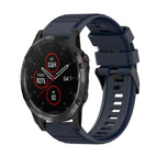 For Garmin Fenix 5 Plus / Navy Blue