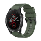 For Garmin Fenix 5 Plus / Army Green