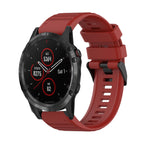 For Garmin Fenix 5 Plus / Red