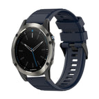 For Garmin Quatix 5 Sapphire / Navy Blue