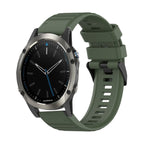 For Garmin Quatix 5 Sapphire / Army Green