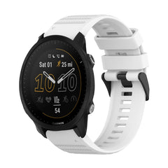 22mm Horizontal Texture Silicone Watch Band with Removal Tool, For Garmin Forerunner 955, For Garmin Forerunner 945, For Garmin Forerunner 935