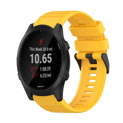 22mm Horizontal Texture Silicone Watch Band with Removal Tool, For Garmin Forerunner 955, For Garmin Forerunner 945, For Garmin Forerunner 935