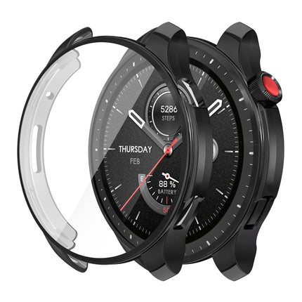 For Amazfit GTR 4 ENKAY Hat-Prince Electroplated TPU Case with Screen Film