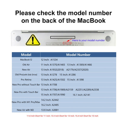 For MacBook Air 13.6 2022/2024 A2681 (M2) / A3113 (M3) ENKAY Hat-Prince 3 in 1 Protective Bracket  Case Cover Hard Shell with TPU Keyboard Film / Anti-dust Plugs, For MacBook Air 13.6 2022/2024 A2681 (M2) / A3113 (M3)                                   ...
