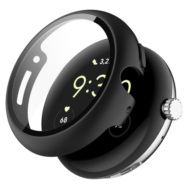 Tempered Glass Film PC Watch Case, For Google Pixel Watch