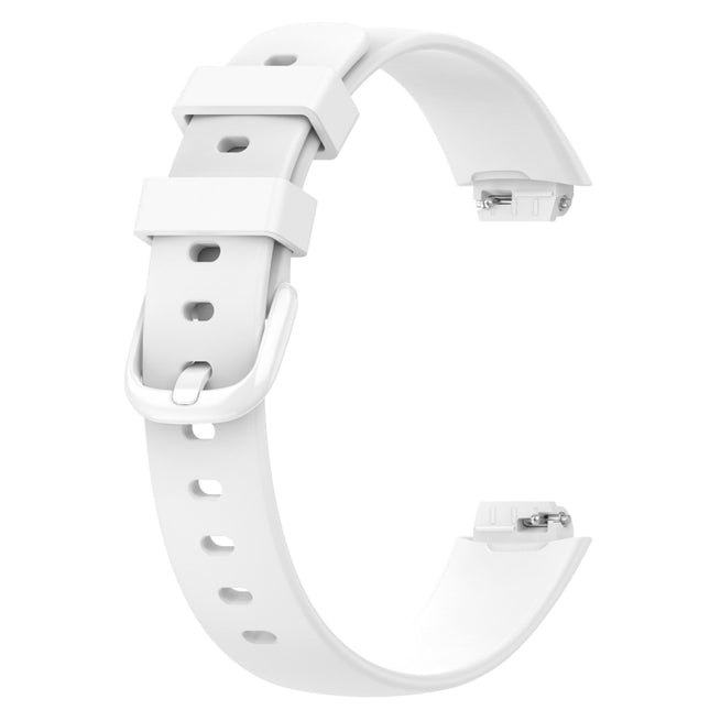 For Fitbit Inspire 3 Solid Color Silicone Watch Band, L, S