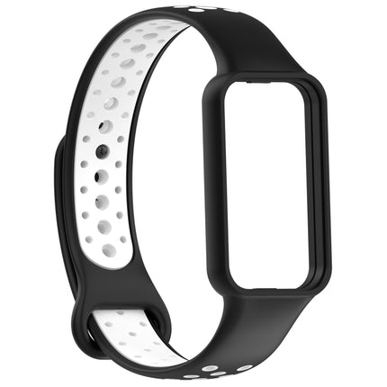 Loop Two-Color Breathable Silicone Watch Band, For Amazfit Band 7