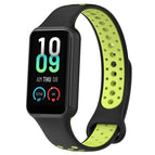 For Amazfit Band 7 / Black+Lime