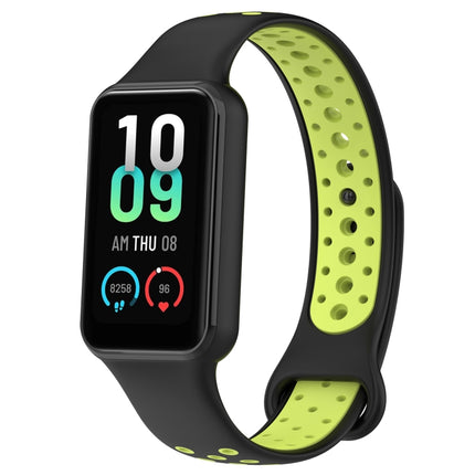 Loop Two-Color Breathable Silicone Watch Band, For Amazfit Band 7