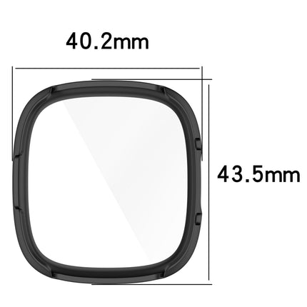 PC+ Toughened Film Integrated Protective Case, For Fitbit Versa 4, For  Fitbit Sense 2
