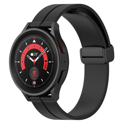 20mm Solid Color Magnetic Clasp Silicone Watch Band, For Huawei Watch GT2 42mm, For Huawei Watch 2
