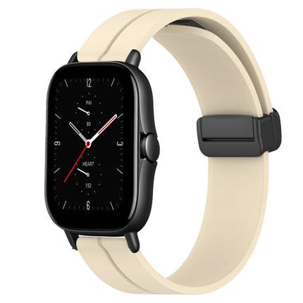 20mm Solid Color Magnetic Clasp Silicone Watch Band, For Amazfit GTS 2E, For Amazfit GTS 2 Mini